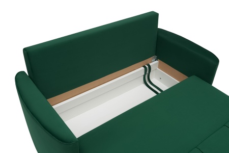 Диван еврокнижка Колибри изумрудный