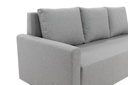 Диван еврокнижка Олимп серый