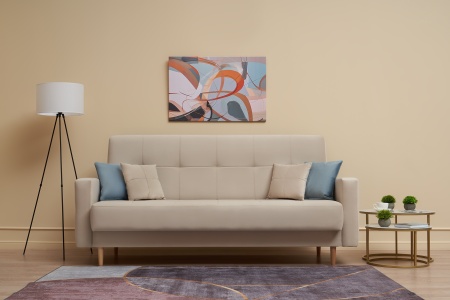 Диван книжка Фиеста бежевый