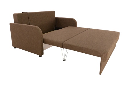 Диван еврокнижка Алекс 2 коричневый