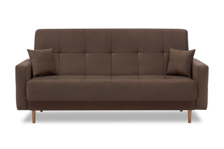 Диван книжка Фиеста светло-коричневый