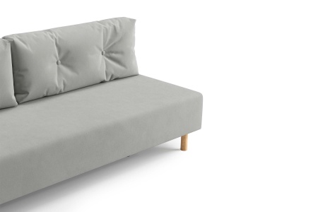 Диван еврокнижка Хольми светло-серый