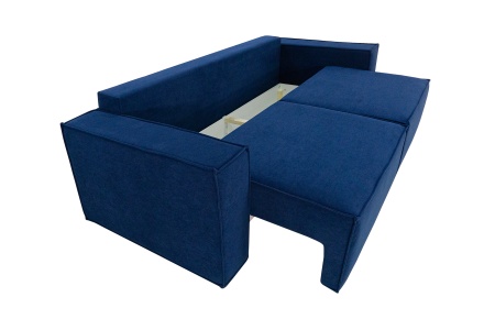 Диван еврокнижка Лофт синий