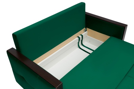 Диван еврокнижка Инсайд изумрудный