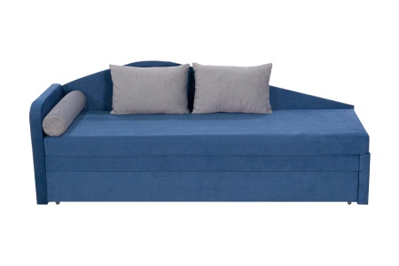 Диван еврософа Верди левый синий