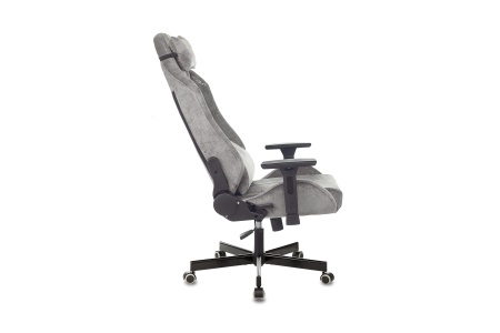 Кресло игровое Бюрократ Knight N1 серое