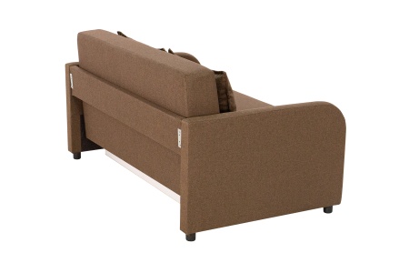 Диван еврокнижка Алекс 2 коричневый