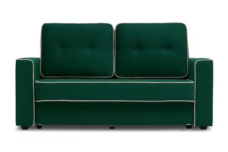 Диван еврокнижка Берген изумрудный