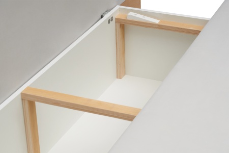 Диван еврокнижка Нео серый