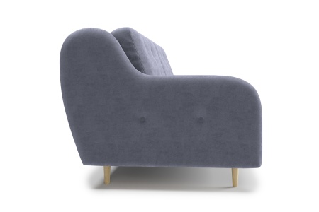 Диван книжка Глосс темно-серый