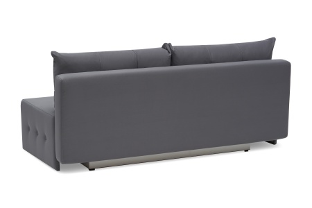 Диван еврокнижка Сити темно-серый
