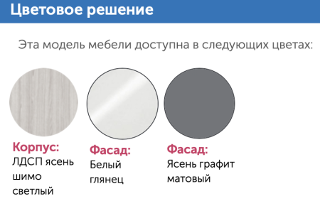 Шкаф Угловой 90 Градусов Палермо-3 Разные Цвета (Ш-1440хВ-2078хГ-509 мм)