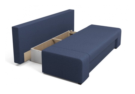 Диван еврокнижка Монако синий