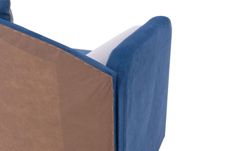 Диван еврософа Верди левый синий