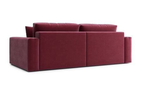 Диван тик-так Монарх бордовый