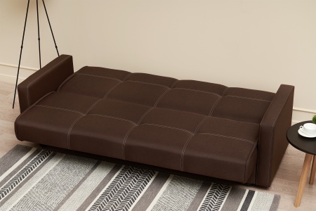 Диван книжка Прайм коричневый