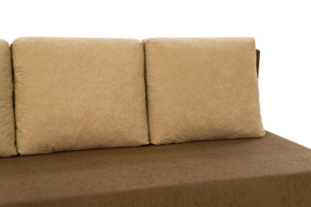 Диван еврокнижка Нексус коричнево-бежевый