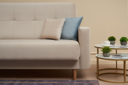 Диван книжка Фиеста бежевый