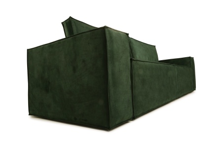 Диван еврокнижка Лофт изумрудный