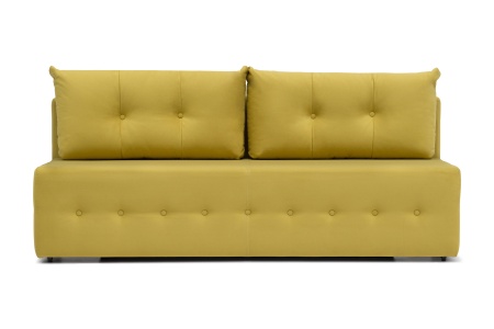 Диван еврокнижка Сити горчичный