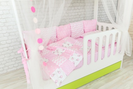 Кровать Сказка (Домик со Вторым Выдвижным Местом)/Спальное Место 800 х 1600 мм