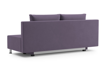 Диван еврокнижка Канна сиреневый