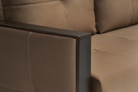 Диван еврокнижка Инсайд коричневый