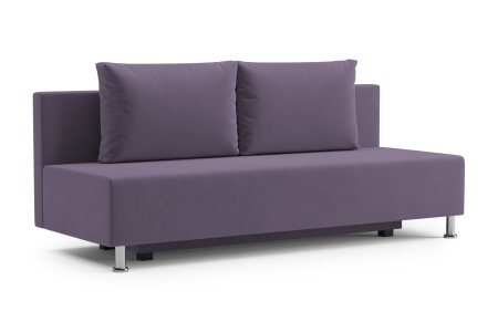 Диван еврокнижка Канна сиреневый