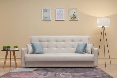 Диван книжка Лондон-2 бежевый